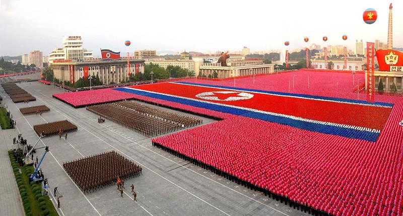 North Korean Parade